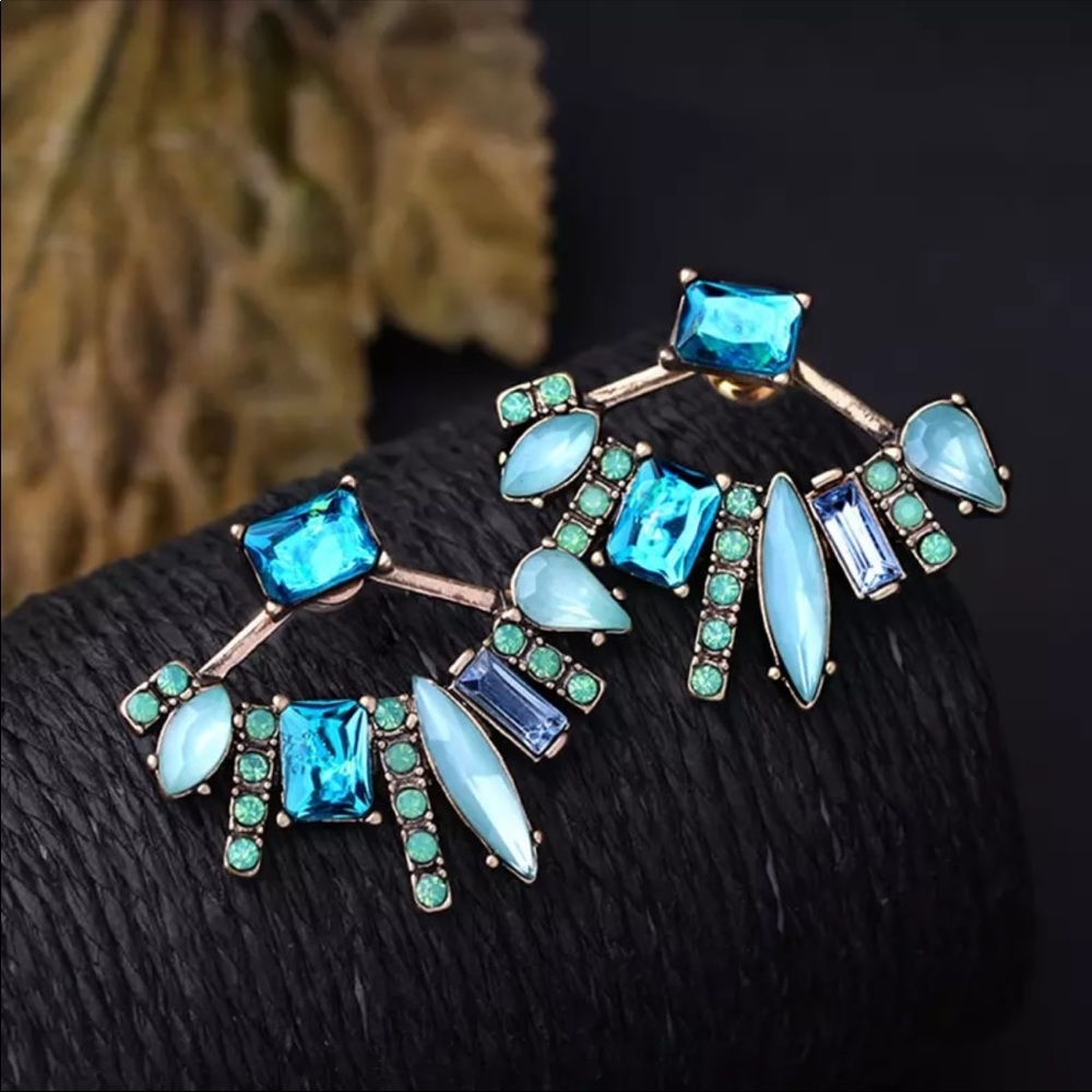 Ear Jacket Earrings - Picture 3 of 5
